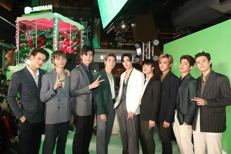 LINE MAN ควงแขน 9x9 ส่งความสุขให้คนไทย