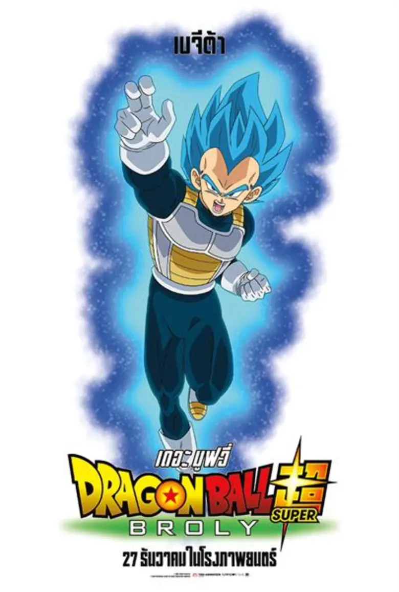 มาแล้ว!!! 4 ภาพโปสเตอร์คาแรคเตอร์ กับ 4 ตัวละครหลัก จาก "Dragon Ball Super: Broly ดราก้อนบอล ซูเปอร์: โบรลี่"