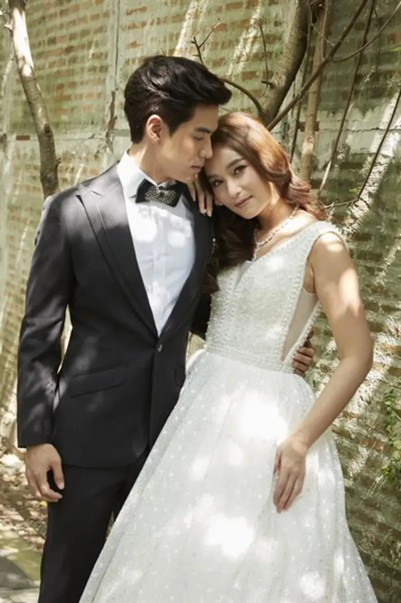 หวานได้อีก “บี-ฟิล์ม” คู่จิ้นแห่งปี 2018 ถ่ายแฟชั่นแต่งงาน