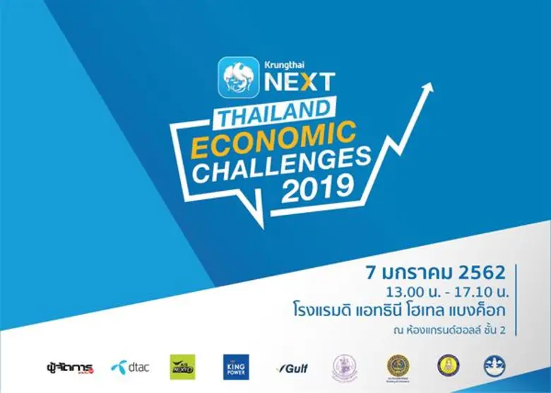 ขอเชิญร่วมสัมมนาในงาน Thailand Economic Challenges 2019