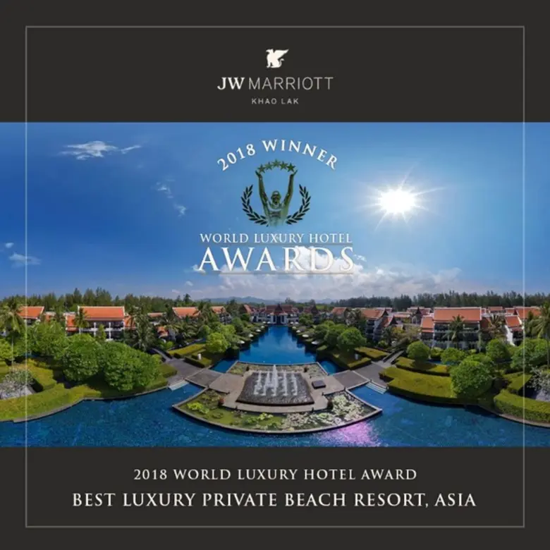 เจดับบลิว แมริออต รีสอร์ท แอนด์ สปา ได้รั...