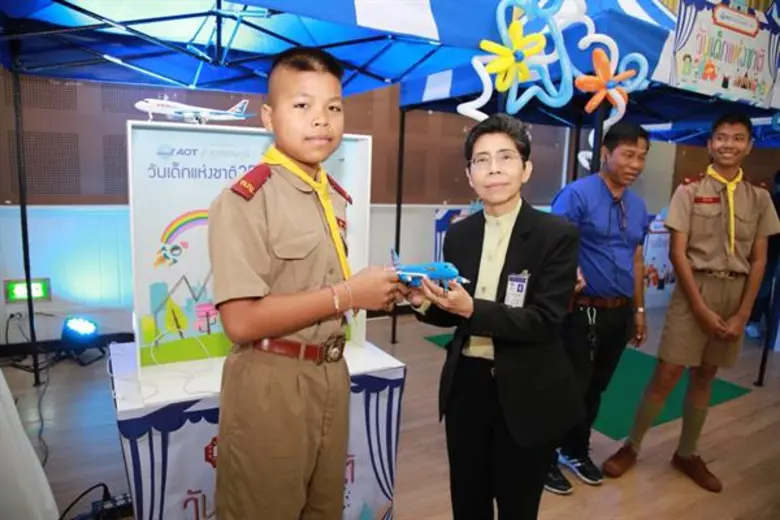 ท่าอากาศยานสุวรรณภูมิ ร่วมจัดกิจกรรมวันเด็กแห่งชาติ ประจำปี 2562