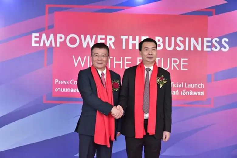 เบสท์ เอ็กซ์เพรสฉลองการเปิดตัวบริการรับส่งพัสดุในประเทศไทย