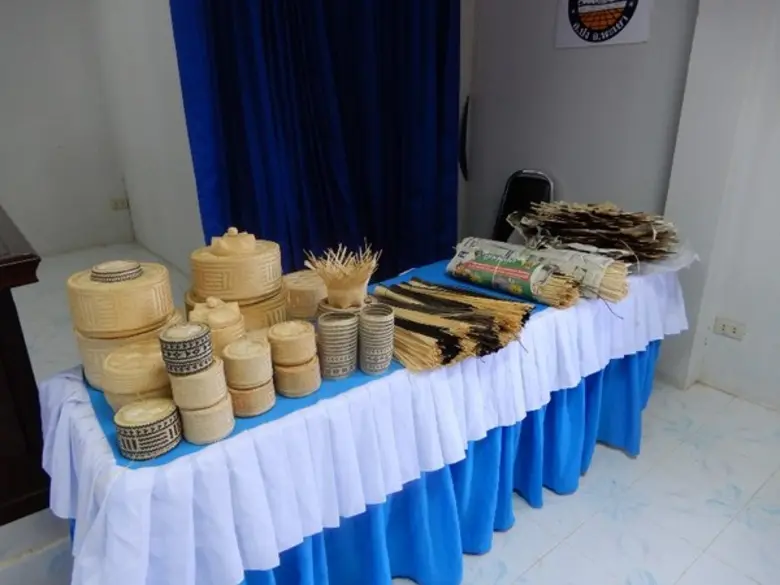 พัฒนาฝีมือพะเยาฝึกจักสานกระติบข้าวสีธรรมชาติให้ผู้สูงอายุเป็นสินค้าประจำชุมชน