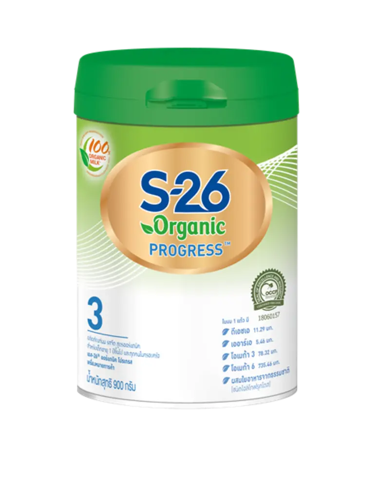 ใหม่! S-26 ออร์แกนิค โปรเกรส ผลิตภัณฑ์นมสูตรออร์แกนิคแบรนด์แรกของ Wyeth Nutrition