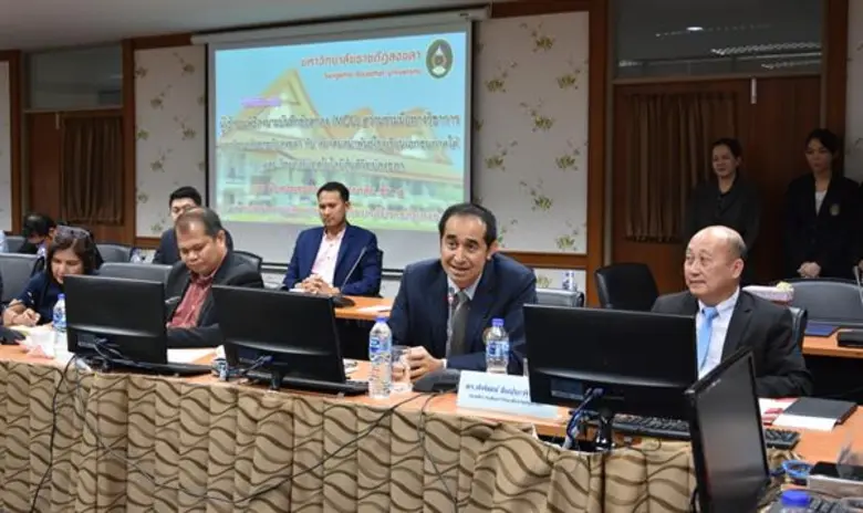 มรภ.สงขลา เซ็นเอ็มโอยูสมาคมสมาพันธ์ ร.ร.เอกชนภาคใต้-วท.เทคโนโลยีสันติวิทย์ฯ สร้างศักยภาพด้านวิชาการ พร้อมจัดสรรโควต้าเข้าเรียน