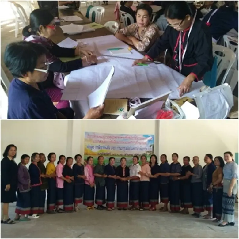 สนพ.มุกดาหาร จัดฝึกอาชีพเสริมให้ราษฎรพื้นที่โครงการพระราชดำริ