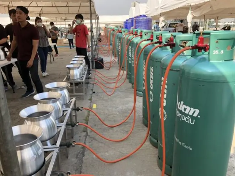 PTTOR ส่ง ก๊าซ หุงต้ม ปตท. สนับสนุน กิจกรรมการทำข้าวเหนียวมะม่วงที่ใหญ่ที่สุดในโลกประจำปี 2562 ในงาน We Care About You