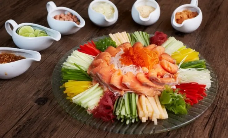 Chinese New Year means family and friends...