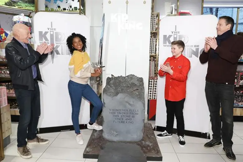 ทีมนักแสดง The Kid Who Would Be King เดินสายโปรโมทภาพยนตร์ที่นิวยอร์ก