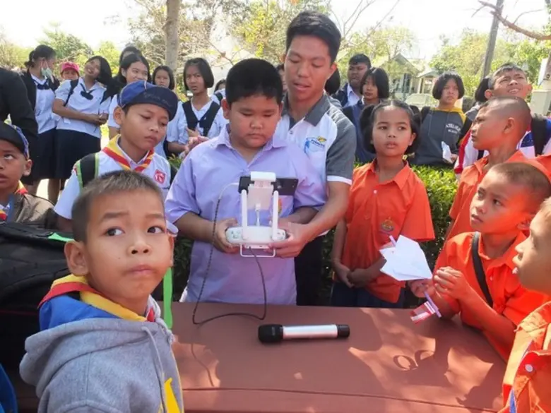 เพ ลา เพลิน บุรีรัมย์ ลดเวลาเรียนเพิ่มเวลารู้ จับมือองค์การพิพิธภัณฑ์แห่งชาติ และสมาคมเครื่องบินกระดาษพับ ส.สร้างสรรค์ กิจกรรม “เด็กไทยหัวใจติดปีก”