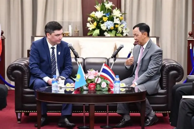 รองประธานหน่วยงานต่อต้านทุจริตคาซัคสถาน เข้าเยี่ยมคารวะประธานกรรมการ ป.ป.ช.