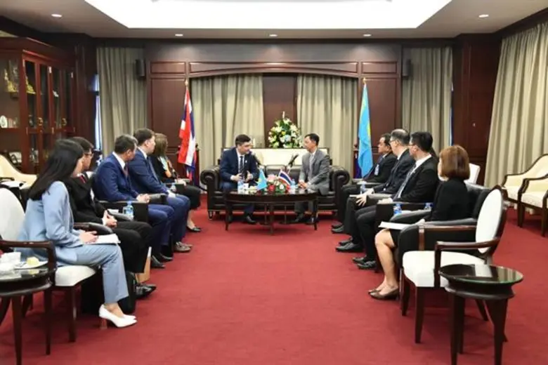 รองประธานหน่วยงานต่อต้านทุจริตคาซัคสถาน เข้าเยี่ยมคารวะประธานกรรมการ ป.ป.ช.