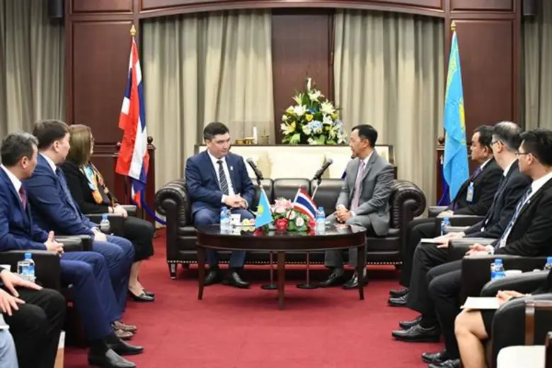 รองประธานหน่วยงานต่อต้านทุจริตคาซัคสถาน เข้าเยี่ยมคารวะประธานกรรมการ ป.ป.ช.