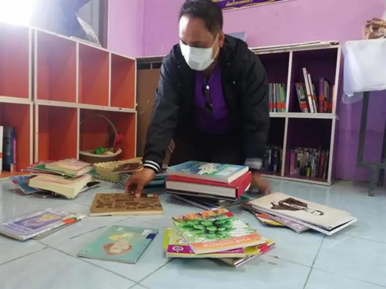 มรภ.สงขลา พัฒนาห้องสมุดโรงเรียน ตชด. สร้างบรรยากาศน่าเรียนรู้