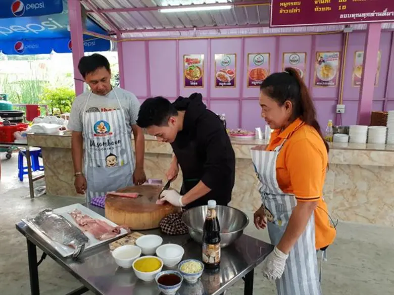 ทีวีไกด์: รายการ “ตลาดสดพระราม ๔” “ปอ อรรณพ”สวมวิญญาณพ่อครัว โชว์แล่ปลาขั้นเทพ!