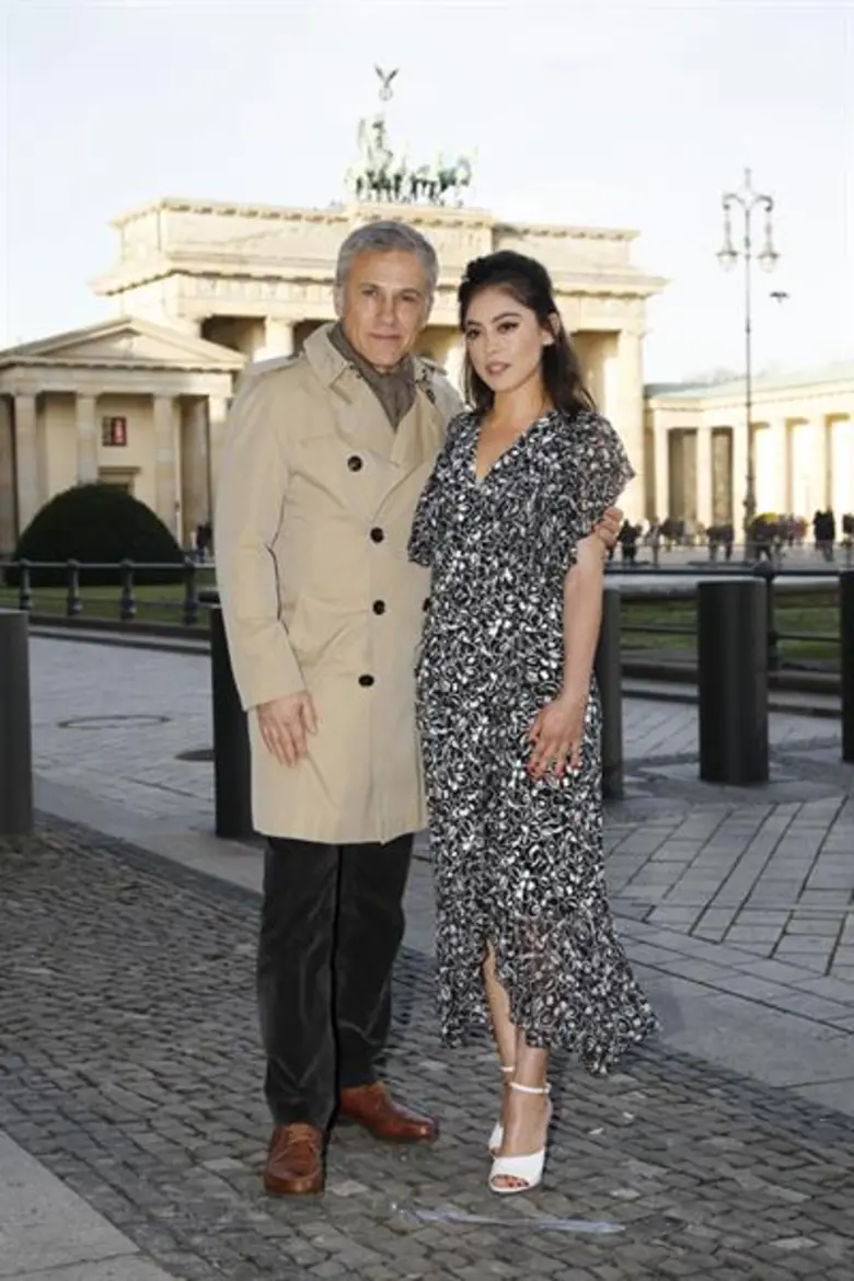 2 นักแสดง คริสตอฟ วอลท์, โรซา ซาลาซาร์ พร้อมผู้กำกับและผู้อำนวยการสร้าง ร่วมงานแถลงข่าวเปิดตัว "Alita: Battle Angel" ณ กรุงเบอร์ลิน ประเทศเยอรมนี