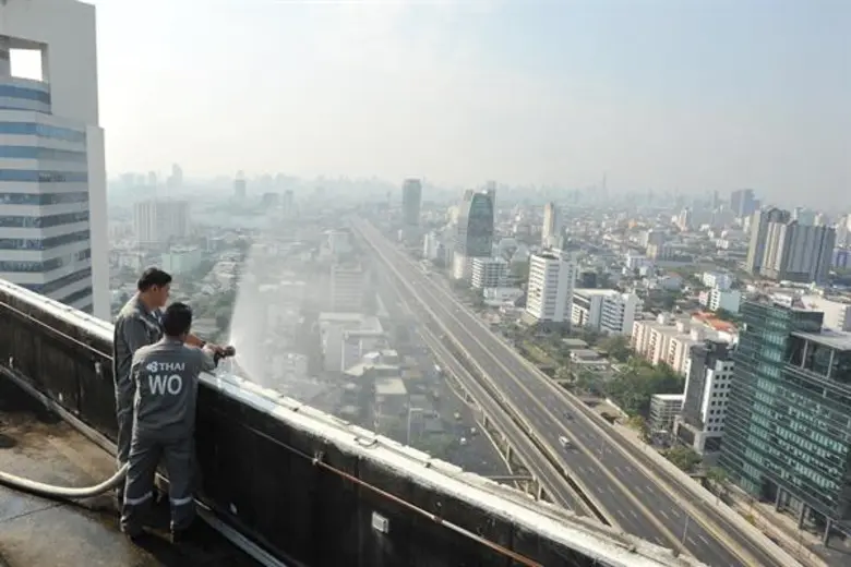 การบินไทยร่วมกับสำนักงานเขตจตุจักรจัด Big Cleaning Day ทำความสะอาดเพื่อลดฝุ่นละออง
