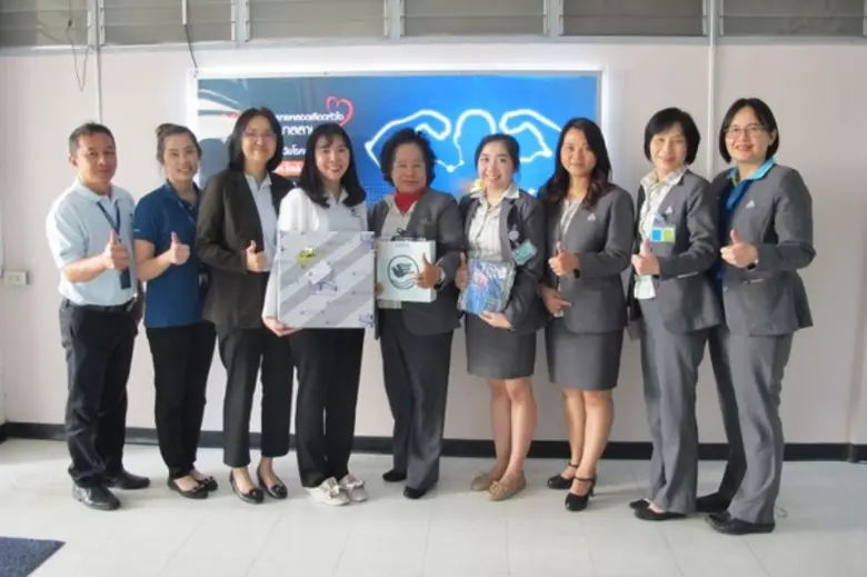 ตัวแทนผู้บริหาร คุณจันทนา จารุเศรณี หัวหน...