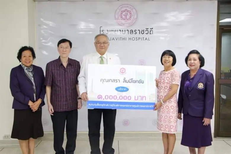 นพ.มานัส โพธาภรณ์ ประธานกรรมการมูลนิธิโรง...