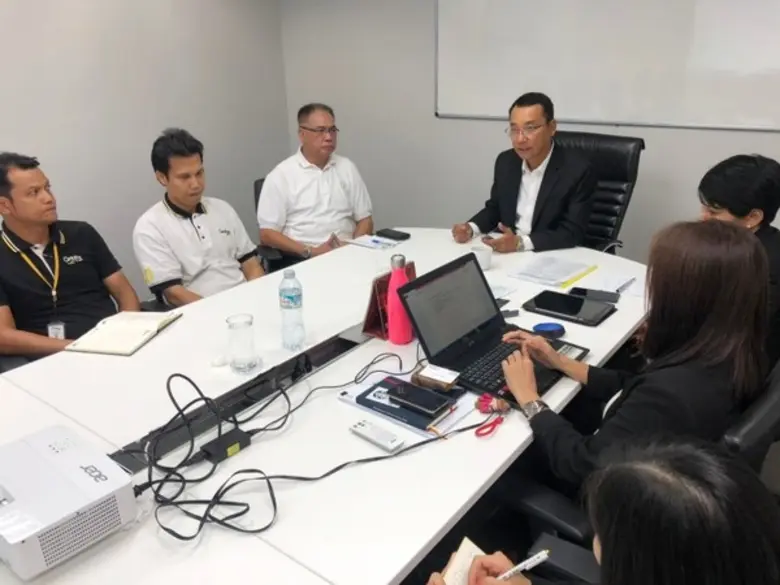 CEO เซ็นจูรี่ ทเวนตี้วัน พร็อพเพอร์ตี้ เอมส์ นำทีมเจ้าหน้าที่ผู้เชี่ยวชาญ ประชุมแผนการขับเคลื่อนการดำเนินงานองค์กร
