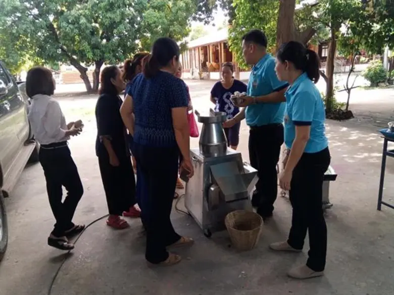 นักวิจัยมหาวิทยาลัยธาตุพนม พัฒนาเครื่องแก...