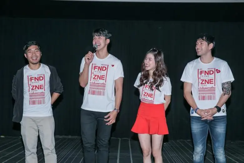 3 นักแสดงนำจากภาพยนตร์เรื่อง "Friend Zone...