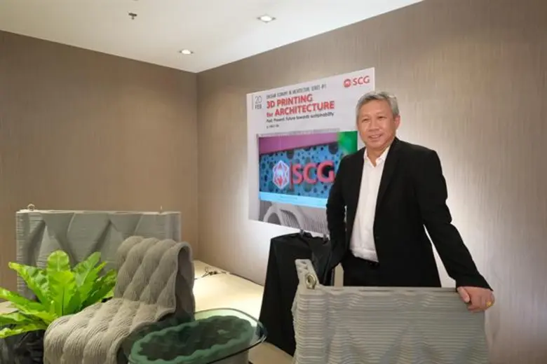 “เอสซีจี ซิเมนต์” ก้าวไปอีกขั้นกับนวัตกรรม “3D Cement Printing Extrusion”สร้างสรรค์ชิ้นงานด้วยปูนซีเมนต์พิมพ์แบบ 3 มิติ ครบวงจรเจาะกลุ่มผู้รับเหมา วิศวกร ผู้ประกอบการอสังหาฯ และสถาปนิกรุ่นใหม่ รายแรกในไทย