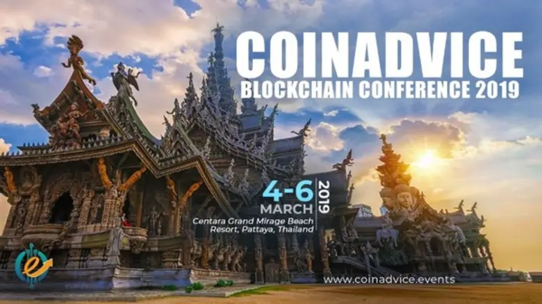 CoinAdvice Blockchain Conference 2019 in Pattaya,an opportunity to meet 1,500 delegates from all over the world