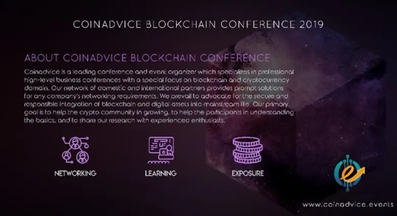 CoinAdvice Blockchain Conference 2019 in Pattaya,an opportunity to meet 1,500 delegates from all over the world