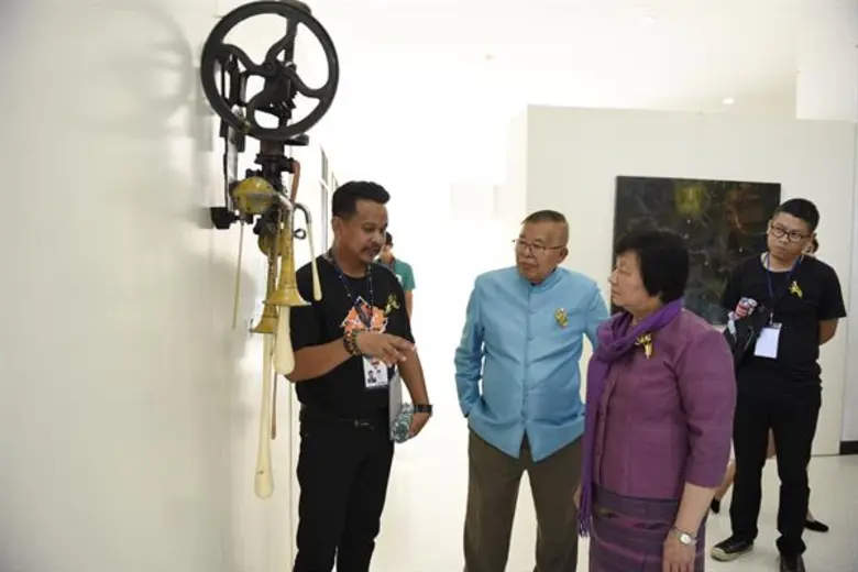 จากปฏิบัติการสร้างสรรค์สู่การจัดแสดงผลงานในนิทรรศการศิลปกรรม NU ASIAN+ ART WORKSHOP AND EXHIBITION 2019