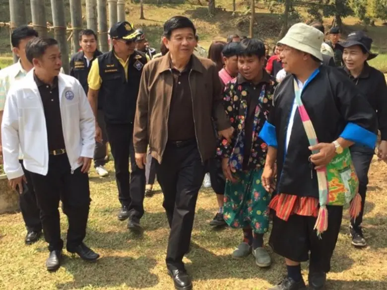 รมว. ทส. เยี่ยมเยือนคนอยู่กับป่า ตามแนวเศรษฐกิจพอเพียง จังหวัดตาก