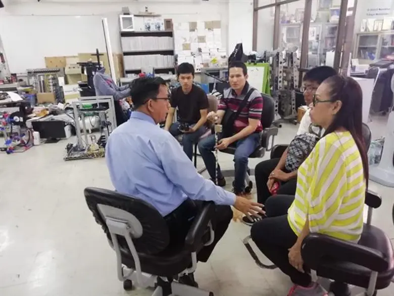 ไม้เท้านำทาง มทร.ธัญบุรี