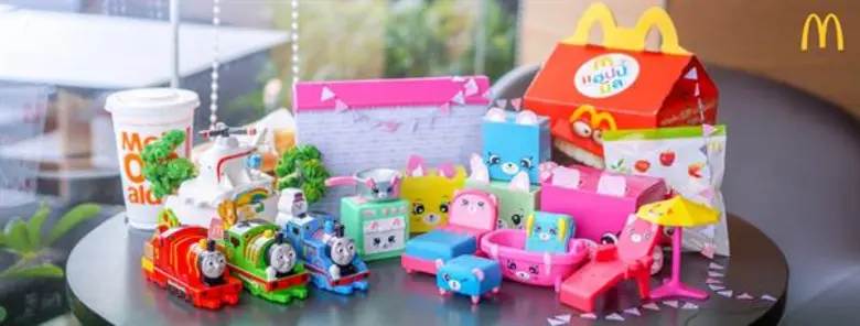 ใหม่! แฮปปี้มีลชุด Shopkins & Thomas and Friends จากแมคโดนัลด์