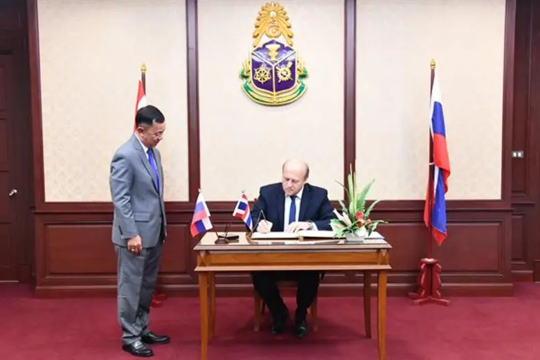 เอกอัครราชทูตสหพันธรัฐรัสเซียประจำประเทศไทยเข้าเยี่ยมคารวะประธานกรรมการ ป.ป.ช.