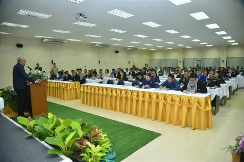 “รมช.วิวัฒน์” เปิดเวทีเสวนา“ทางเลือกการจัดการน้ำแบบบูรณาการ” ผสานทุกภาคส่วนร่วมแลกเปลี่ยนความคิดเห็น รับมือภัยแล้ง-น้ำท่วม เพิ่มศักยภาพเก็บกักน้ำ มุ่งสู่การพัฒนาอย่างยั่งยืน