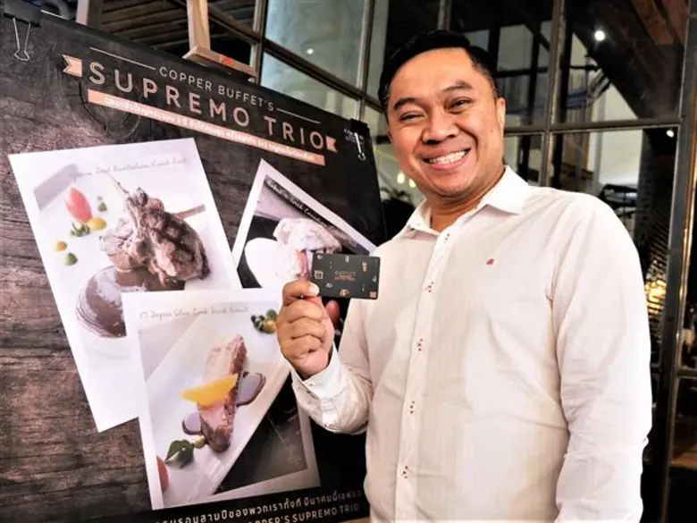 คอปเปอร์” อินเตอร์เนชั่นแนล บุฟเฟต์ ฉลองครบรอบ 3 ปี ผู้ถือบัตรสมาชิก ท่านที่ 3 จ่ายเพียง 3 บาท