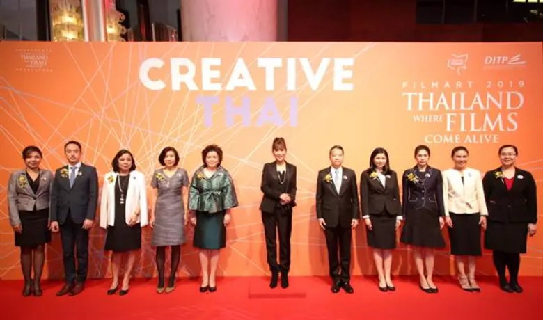 งาน Thai Night นำแนวคิด 'Creative Thai’ สู่งาน Hong Kong FILMART ณ โรงแรม Grand Hyatt ฮ่องกง  คืนวันพุธที่ 20 มีนาคม 2562  โดย กรมส่งเสริมการค้าระหว่างประเทศ (DITP) กระทรวงพาณิชย์