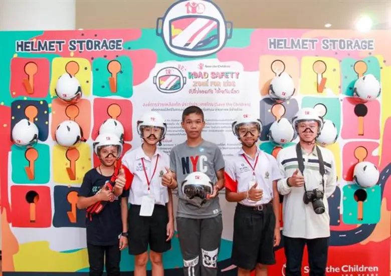 'Save the Children’ หนุนกระแสพื้นที่ปลอดภัย! เปิดงาน “Road Safety Zone for Kids” ขับขี่ปลอดภัย ใส่ใจกันน็อก”