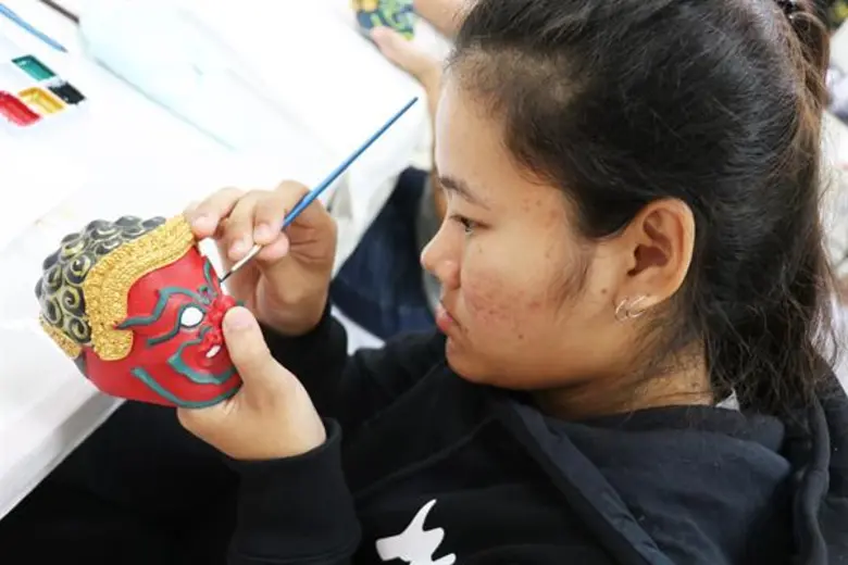 การอบรม “ประดิษฐ์หัวโขนจิ๋ว” สร้างสรรค์สืบสานศิลปะไทยในแบบร่วมสมัย