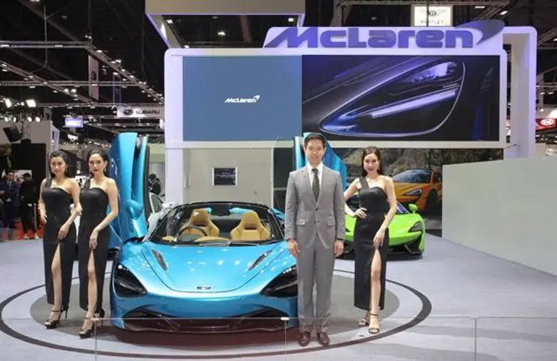 นิช คาร์ กรุ๊ปเผยโฉมสุดยอดซูเปอร์คาร์ระดับโลก แมคลาเรน 720เอส สไปเดอร์ ครั้งแรกในไทย ในงานบางกอก อินเตอร์เนชั่นแนล มอเตอร์โชว์ ครั้งที่ 40