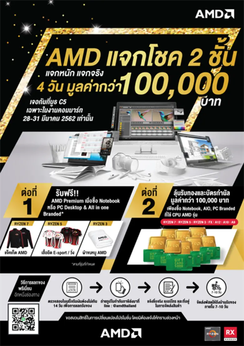 เมื่อซื้อ Notebook, PC Desktop และ All in...