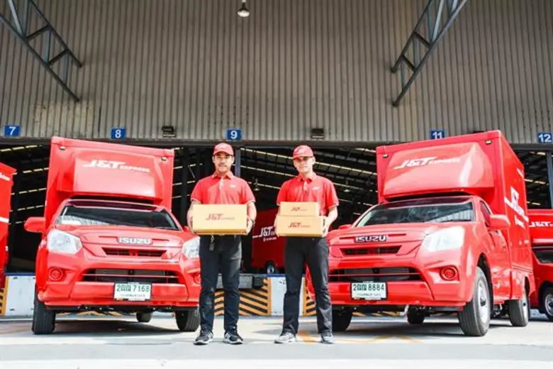 J&T Express บริการจัดส่งพัสดุด่วน พร้อมเปิดให้บริการ 365 วัน แบบไม่มีวันหยุด ครั้งแรกในไทย มั่นใจระบบ ส่งรวดเร็ว ปลอดภัย ตรงเวลา ตอบโจทย์ลูกค้าธุรกิจอีคอมเมิร์ซ