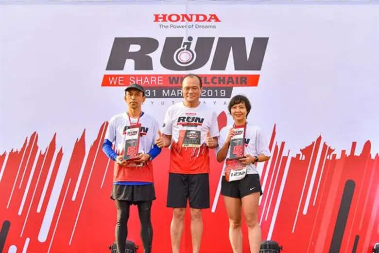 ฮอนด้า จัดวิ่งการกุศล “Honda RUN We Share Wheelchair” ระดมทุนช่วยเหลือโรงพยาบาลพระนครศรีอยุธยา