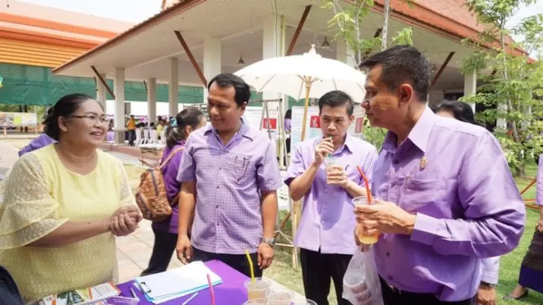 สนพ.กำแพงเพชร ร่วมกิจกรรมส่งเสริมการอ่าน อนุรักษ์มรดกไทย ใส่ใจผู้สูงอายุ