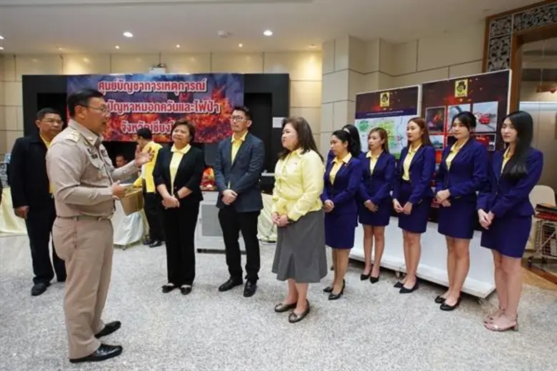 ธนาคารไทยพาณิชย์ส่งมอบเครื่องกรองอากาศ และหน้ากากอนามัย ให้พี่น้องชาวเชียงใหม่ที่ได้รับผลกระทบจากวิกฤตฝุ่น