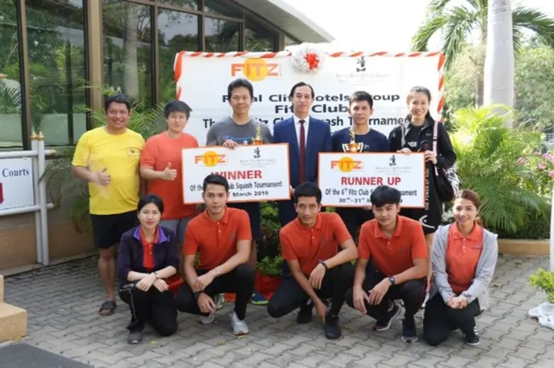 ประสบความสำเร็จเกินคาด กับการแข่งขันฟิตซ์ คลับสควอชทัวร์นาเมนท์ ครั้งที่ 6