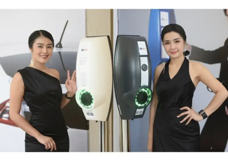 ลาวเดินหน้าผลักดันใช้ EV ทั่วประเทศ ชูระบบชาร์จรถไฟฟ้าสุดอัจฉริยะ ผลงานบริษัทร่วมทุนไทย-ลาว