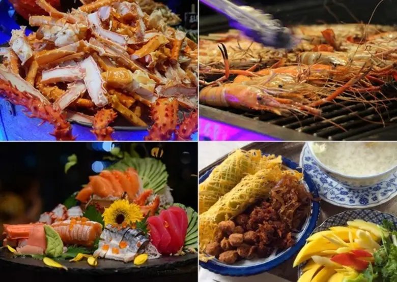 หนีร้อนมาพึ่งเย็นไปกับบุฟเฟ่ต์ซีฟู้ดมื้อเ...