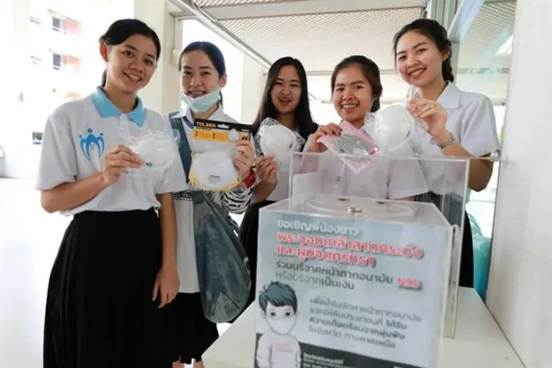 สจล. รุดจัดกิจกรรม “รวมน้ำใจ แบ่งปันหน้ากากอนามัย ต้านภัยฝุ่น” รับบริจาคหน้ากากอนามัย และระดมทุนช่วยเหลือ ผู้ประสบภัยฝุ่นจิ๋วภาคเหนือ